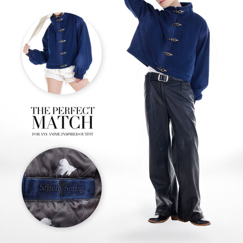 Cropped Jujutsu Clasp Jacket Preorder