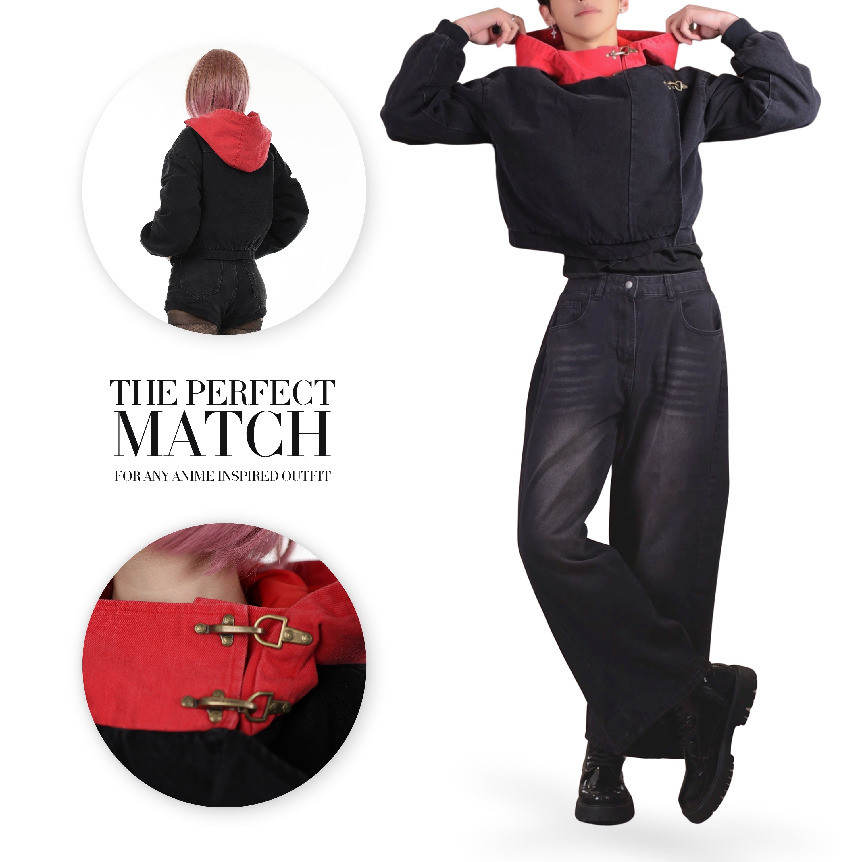 Cropped Tokyo High Clasp Jacket Preorder