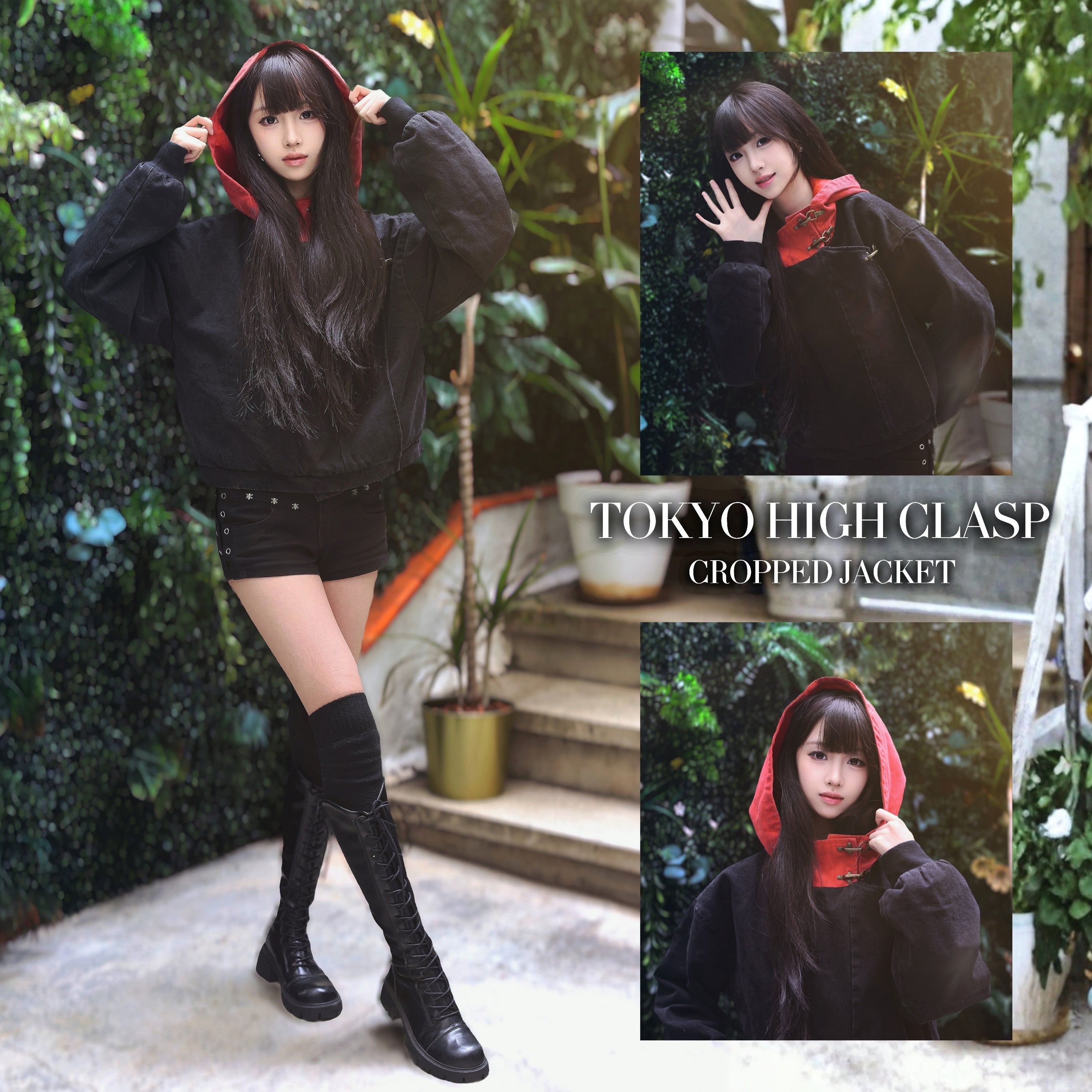 Cropped Tokyo High Clasp Jacket Preorder