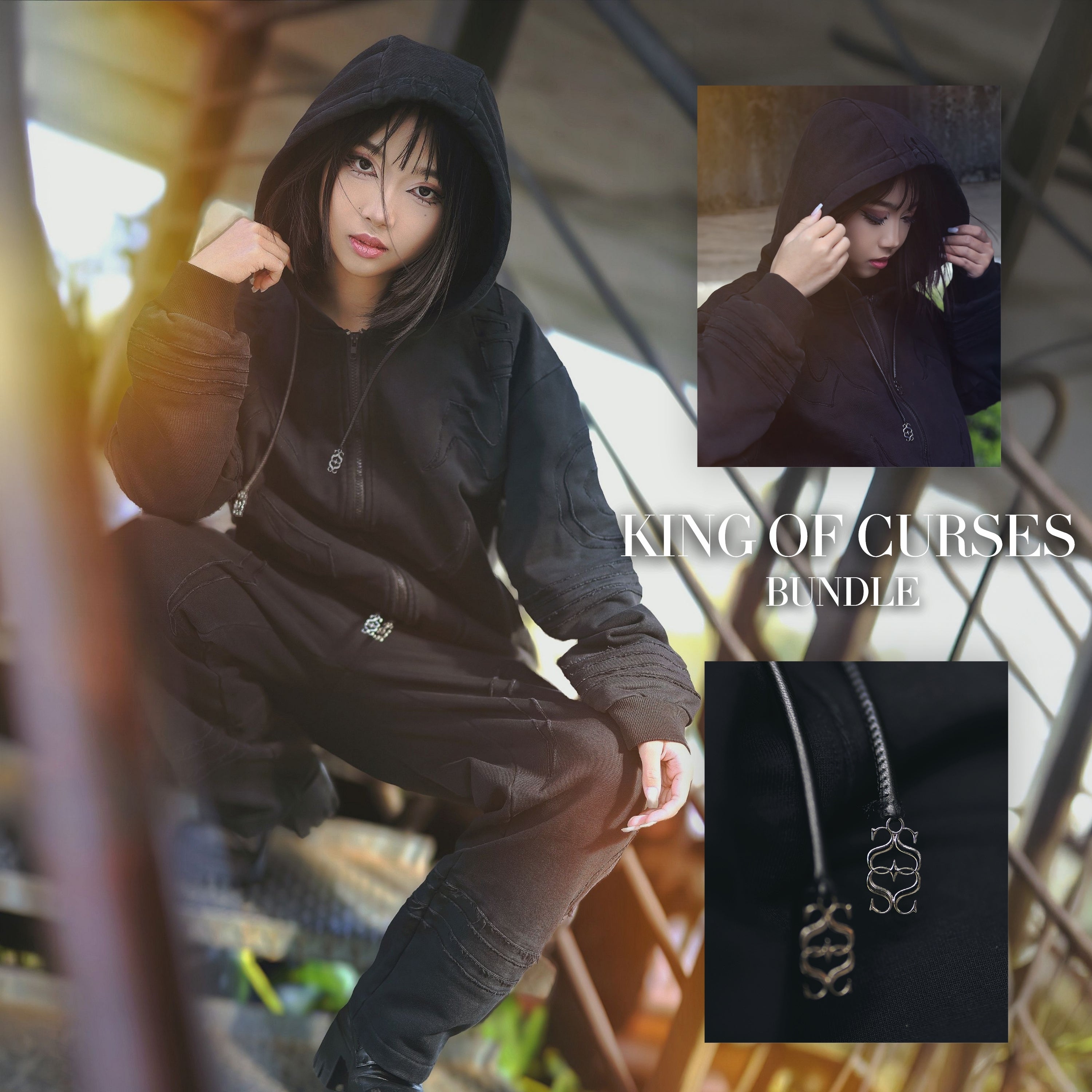 King of Curses Zip Up Hoodie Preorder