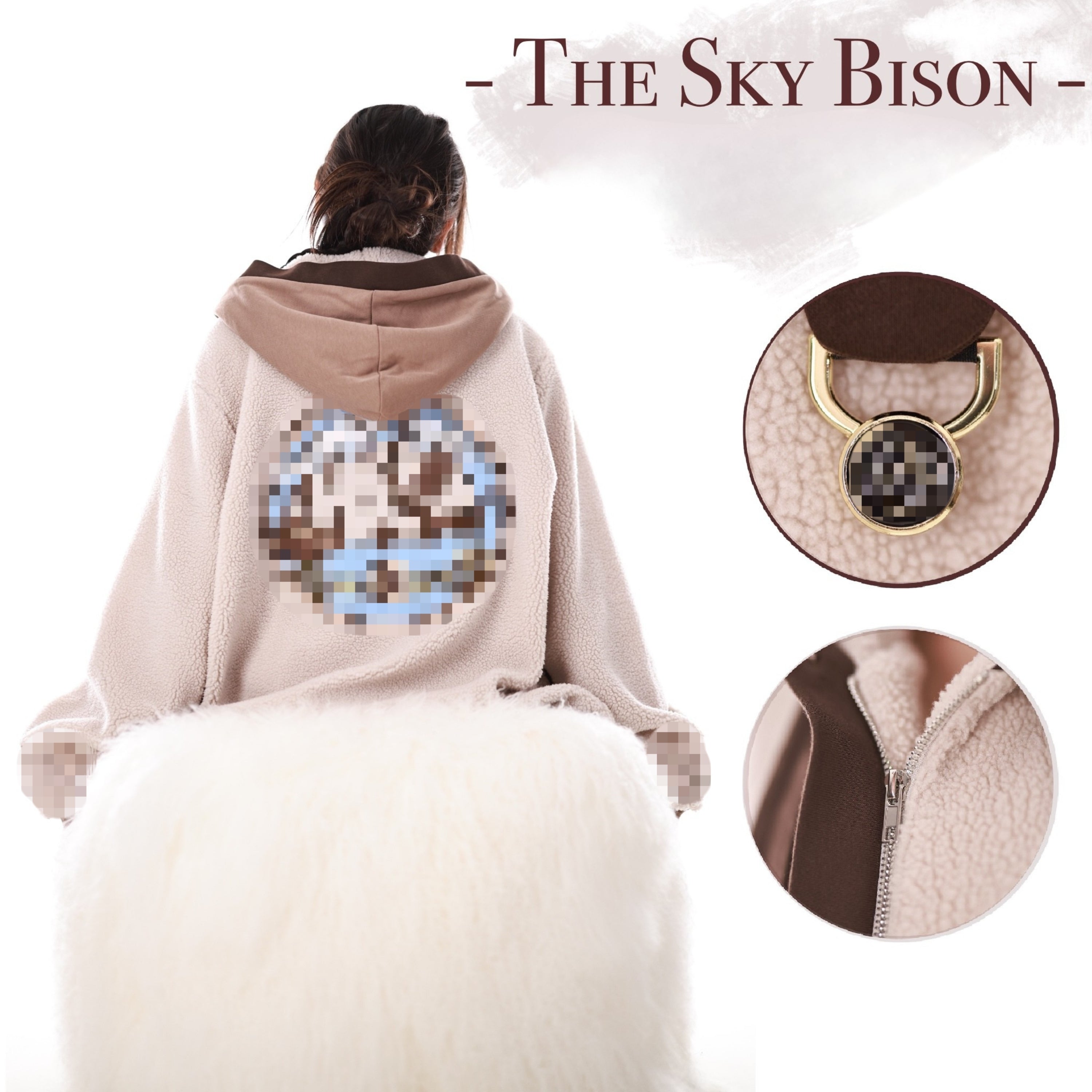The Bison Zipper Hoodie Preorder