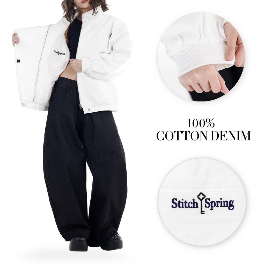 White Tokyo High Clasp Jacket Preorder