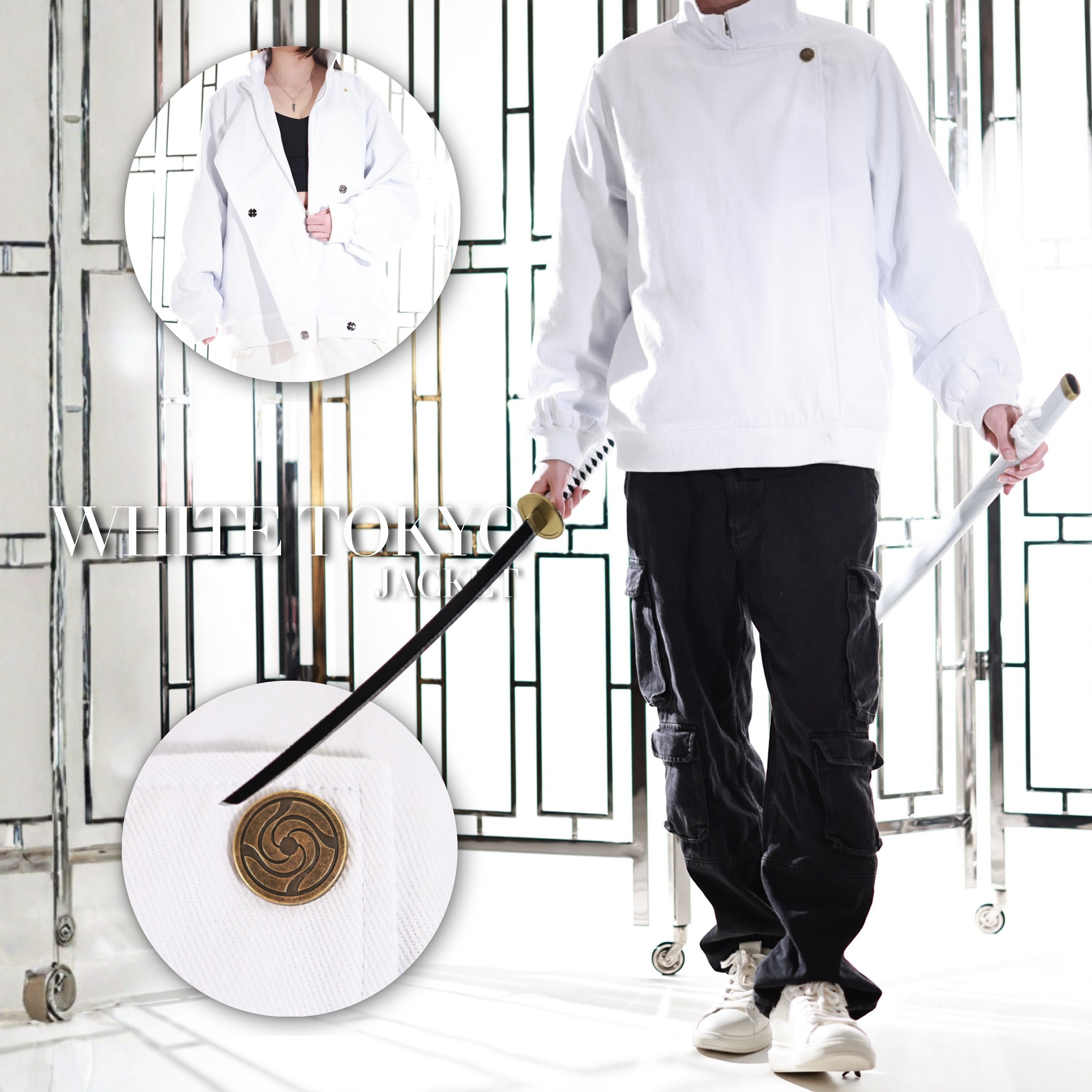 White Tokyo Jacket Preorder