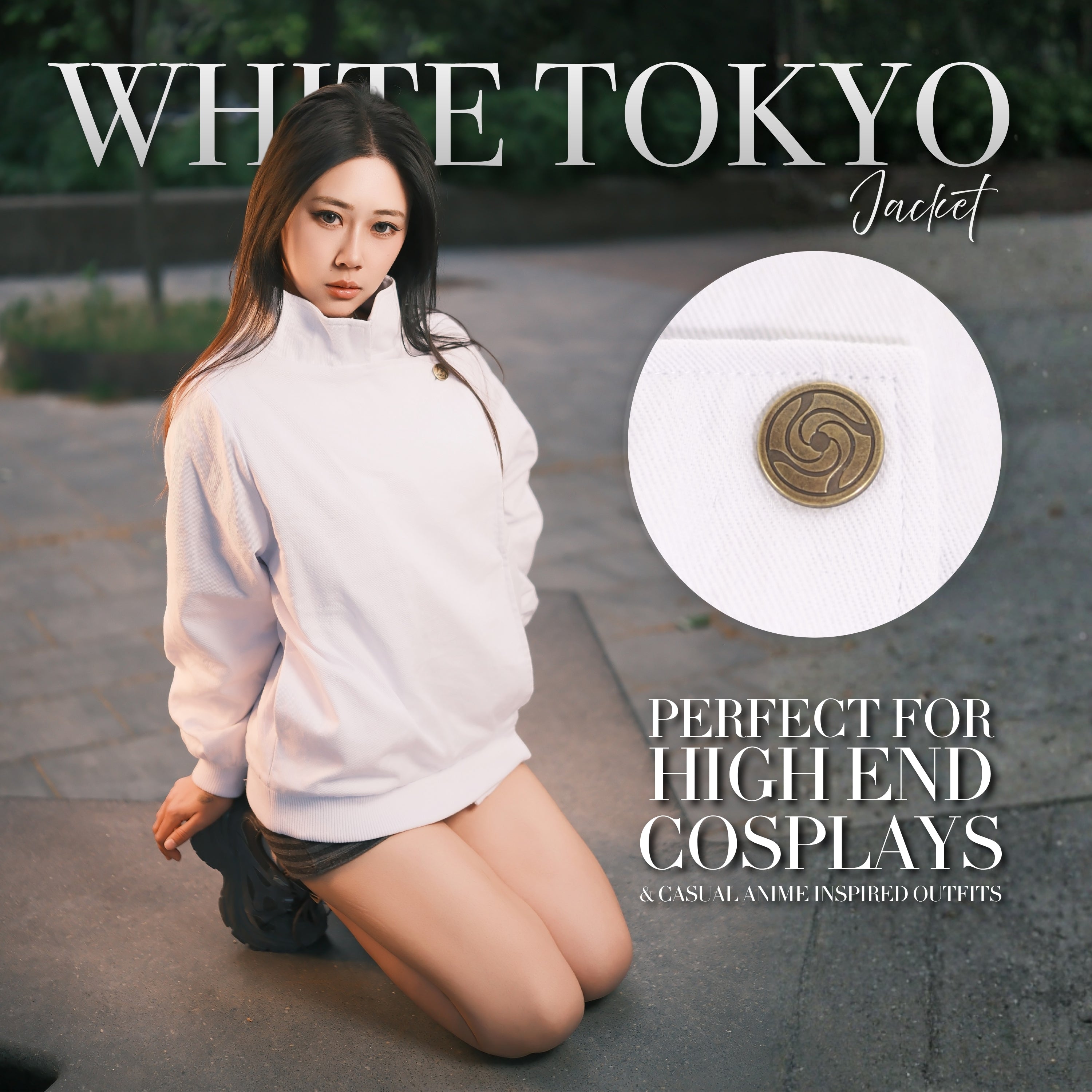 White Tokyo Jacket Preorder
