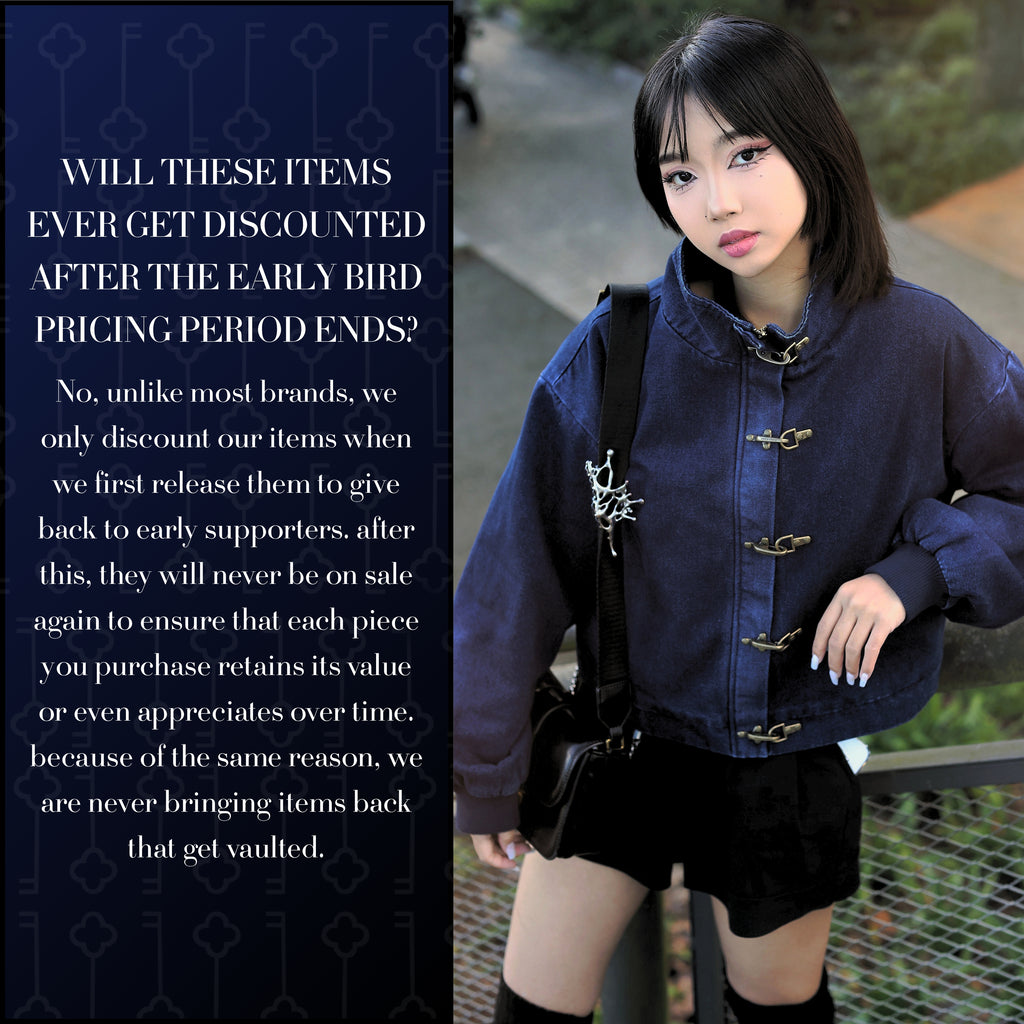 Cropped Jujutsu Clasp Jacket Preorder