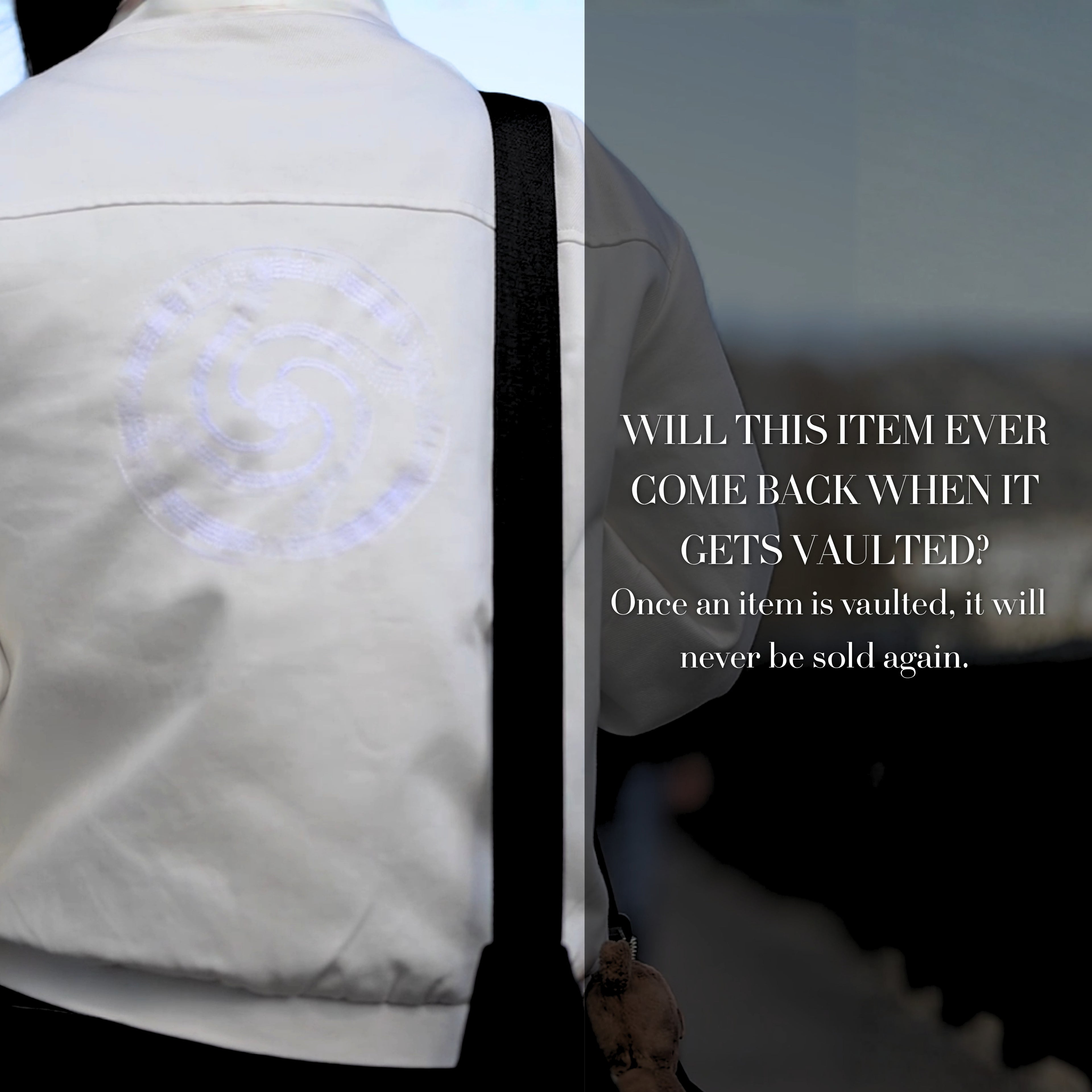 White Tokyo High Clasp Jacket Preorder