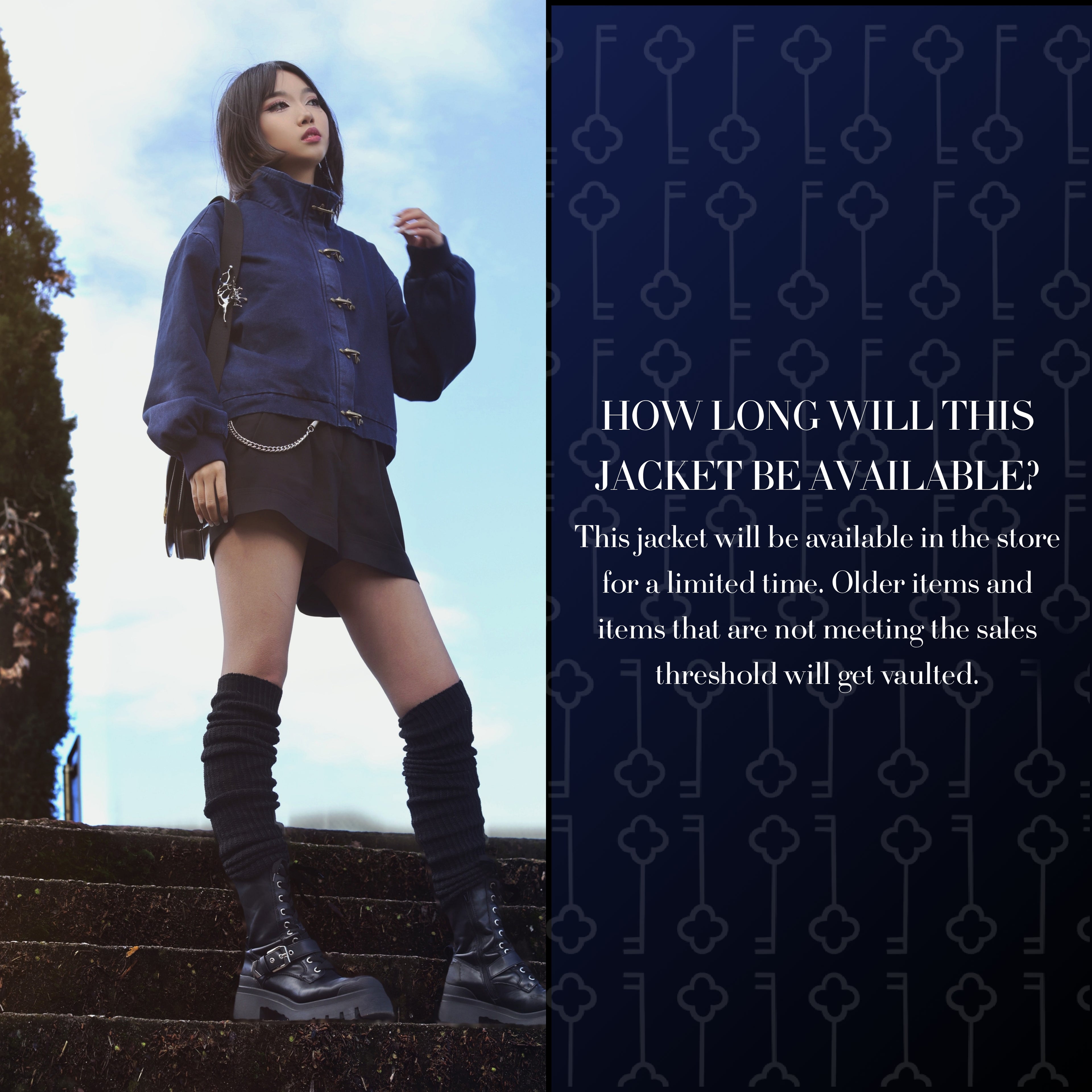 Cropped Jujutsu Clasp Jacket Preorder