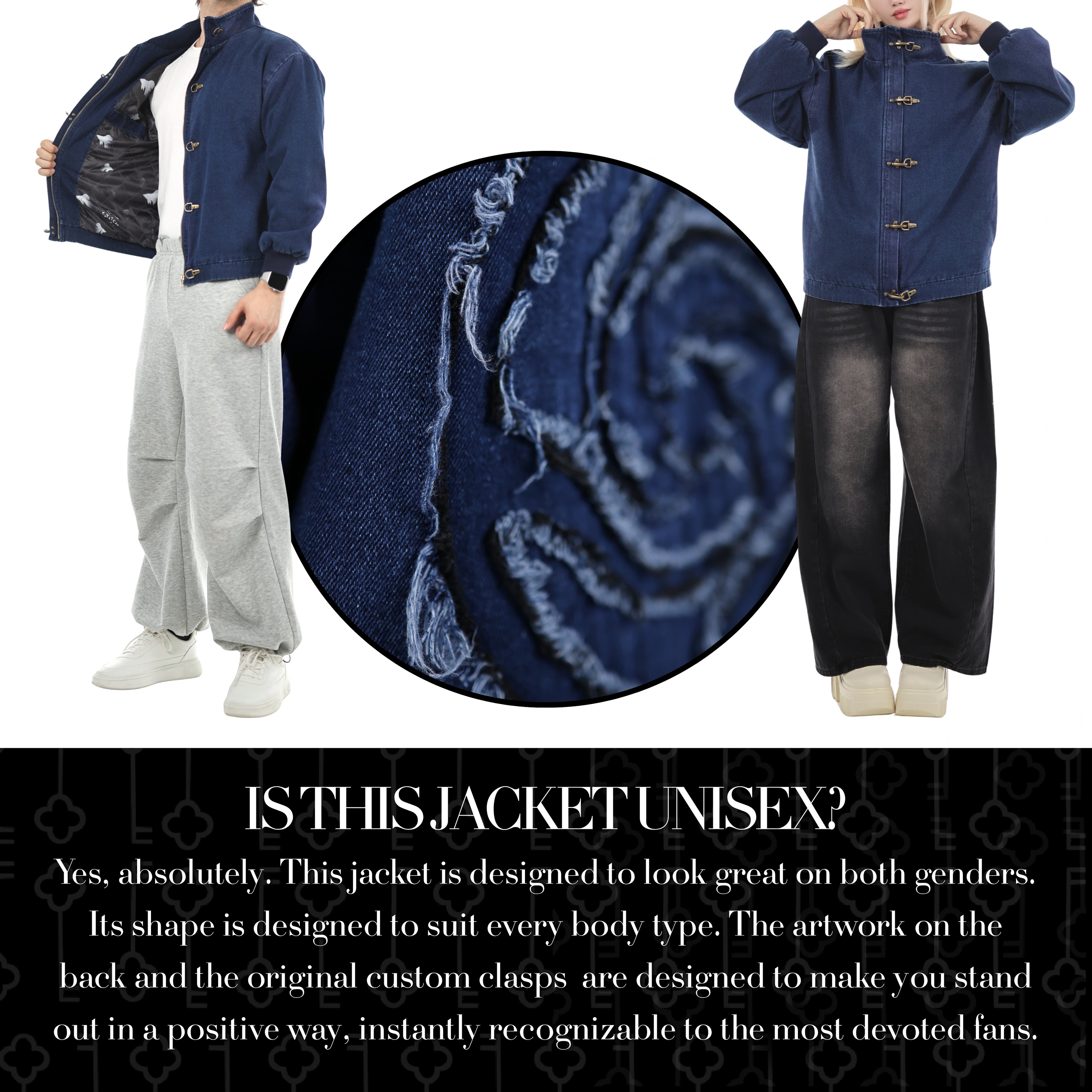 Full Length Jujutsu Clasp Jacket Preorder