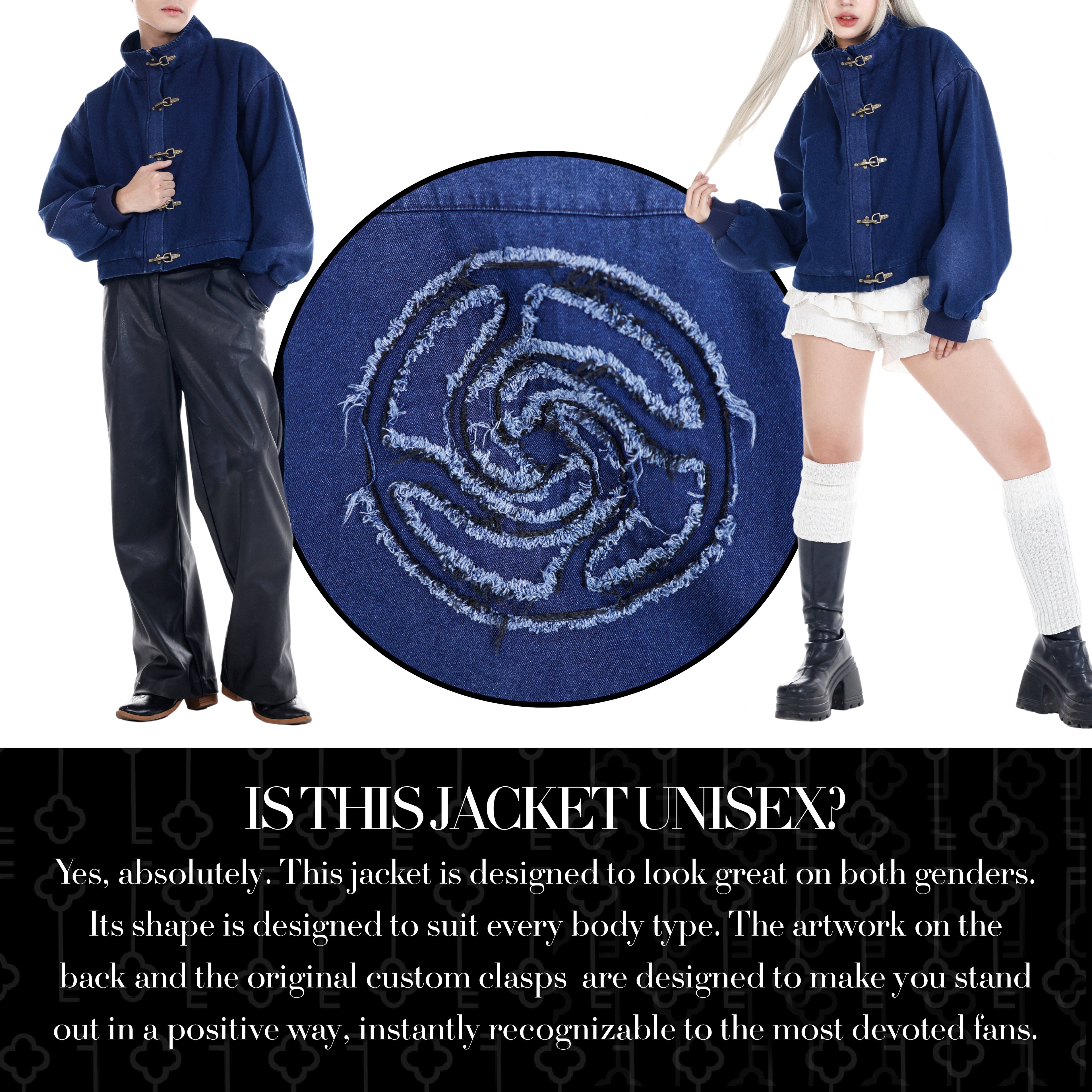Cropped Jujutsu Clasp Jacket Preorder